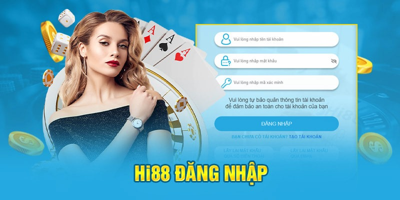 Hướng dẫn cách đăng nhập Hi88