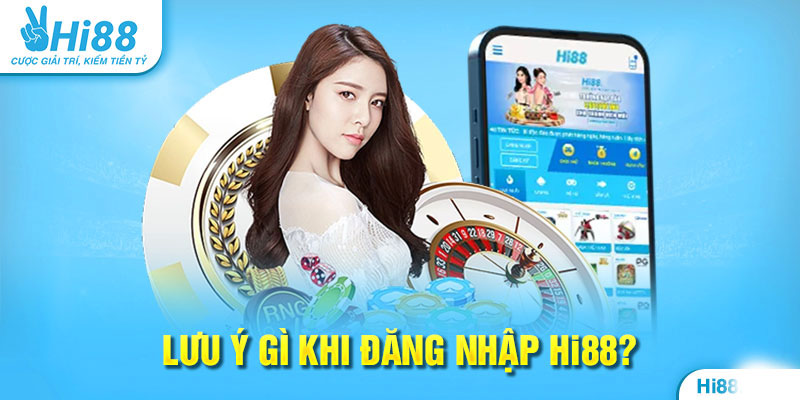 Những lưu ý khi đăng nhập tài khoản