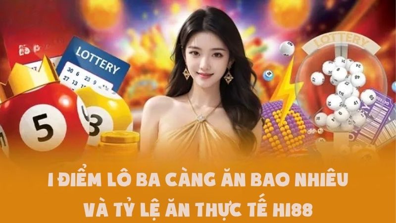 1 Điểm Lô Ba Càng Ăn Bao Nhiêu Và Tỷ Lệ Ăn Thực Tế Hi88
